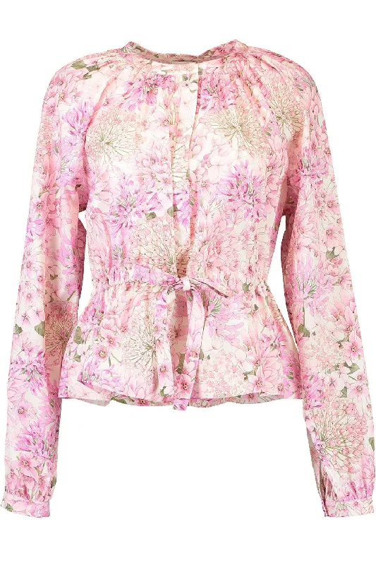 Tie Waist Blouse Boho Chic Blouse