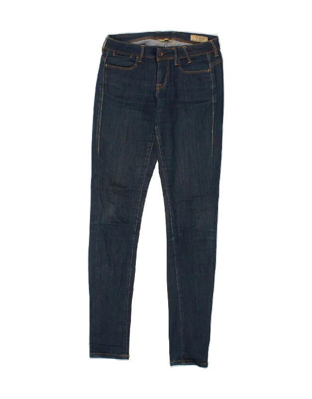 GUESS Womens Foxy Skinny Jeans W25 L30  Blue Cotton Classic Slim Fit Jeans