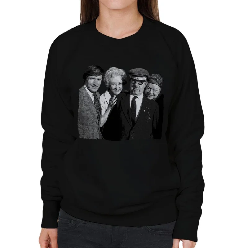 TV Times Coronation Street Cast Assortment 1975 Women's Sweatshirt Hoodie with Drawcord Adjustable Secure TV Times Coronation Street Cast Assortment 1975 Women's Sweatshirt Hoodie with Drawcord Adjustable Secure