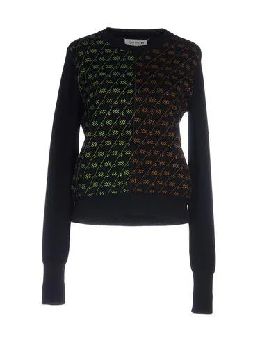 Maison Margiela Women Jumper Dark blue S INT Mesh Sweater Canvas Denim