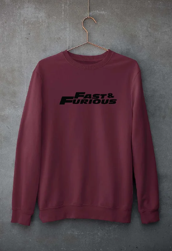 Fast & Furious Unisex Sweatshirt for Men/Women Hoodie with Crew Neck Simple Timeless Fast & Furious Unisex Sweatshirt for Men/Women Hoodie with Crew Neck Simple Timeless