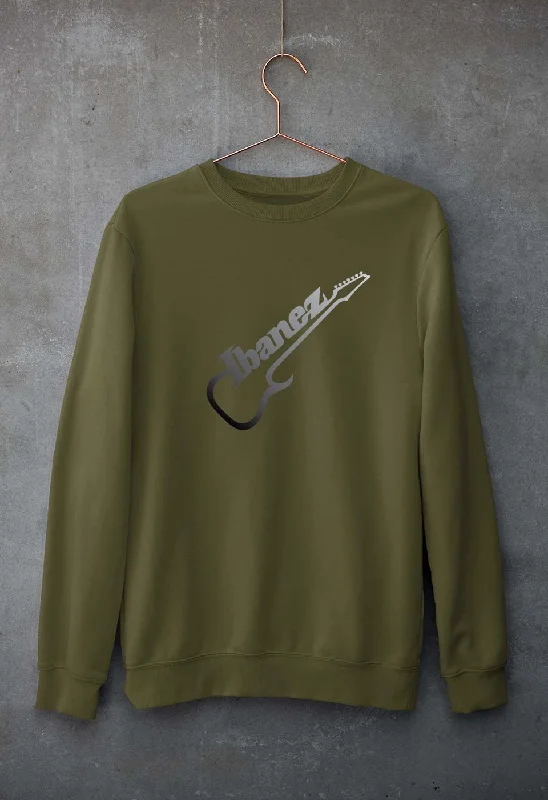 Ibanez Guitar Unisex Sweatshirt for Men/Women Hoodie with Ribbed Neckline Snug Warm