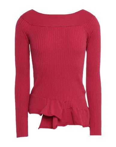 Liu •jo Women Jumper Garnet S INT High Neck Crew Neck V-Neck