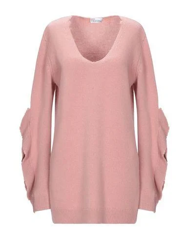 Redvalentino Women Jumper Pastel pink XS INT Oversized Loose Flowy