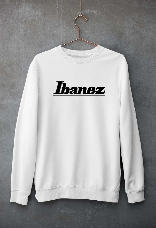 Ibanez Guitar Unisex Sweatshirt for Men/Women Hoodie with Batwing Sleeves Loose Dramatic Ibanez Guitar Unisex Sweatshirt for Men/Women Hoodie with Batwing Sleeves Loose Dramatic