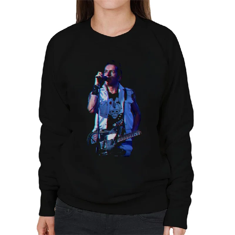 TV Times The Clash Joe Strummer Women's Sweatshirt Hoodie with Patch Decorative Personalized TV Times The Clash Joe Strummer Women's Sweatshirt Hoodie with Patch Decorative Personalized