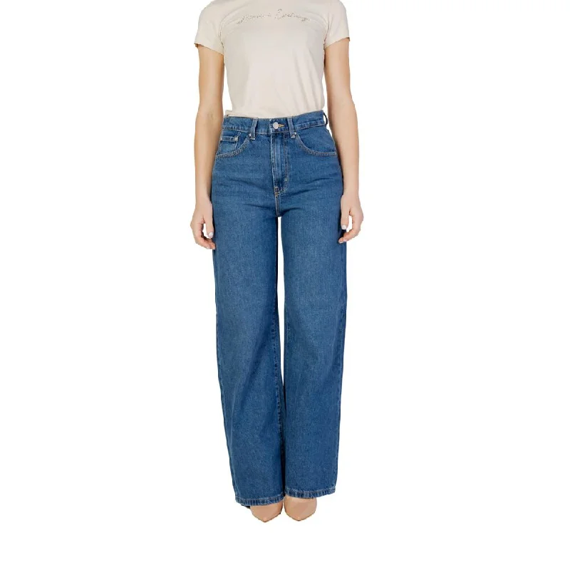 Only  Cotton Jeans & Women's Pant Chic Rolled Cuff Denim Jeans