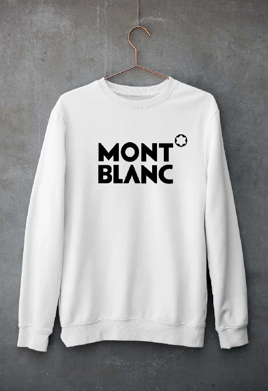 Mont Blanc Unisex Sweatshirt for Men/Women Hoodie with Elastic Cuffs Stretchable Comfortable Mont Blanc Unisex Sweatshirt for Men/Women Hoodie with Elastic Cuffs Stretchable Comfortable