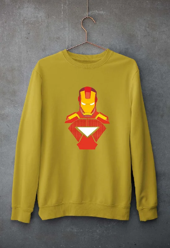 Iron Man Unisex Sweatshirt for Men/Women Hoodie with Cropped Fit Short Trendy