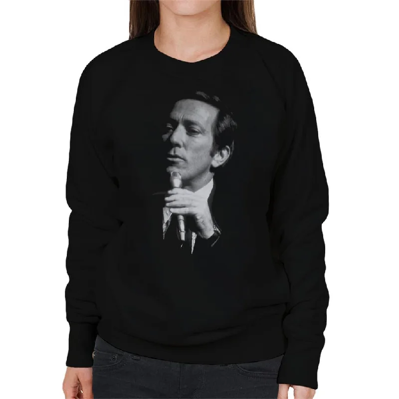 TV Times Singer Andy Williams 1971 Women's Sweatshirt Hoodie with Half-Zip Sporty Casual TV Times Singer Andy Williams 1971 Women's Sweatshirt Hoodie with Half-Zip Sporty Casual