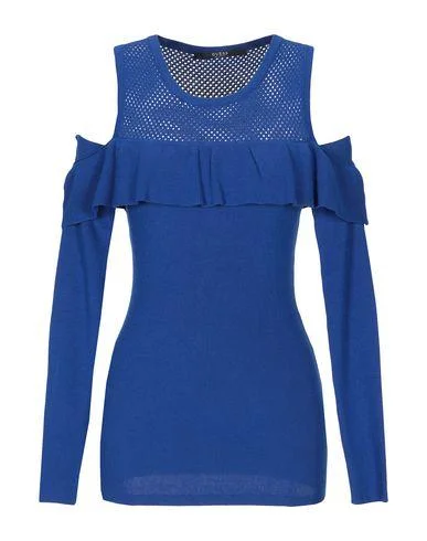 Guess Women Jumper Blue S INT Elegant Classic Vintage