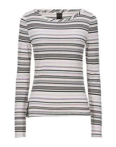 Patrizia Pepe Women Jumper Lilac 2 Designer Boat Neck Shawl Collar Notched Collar
