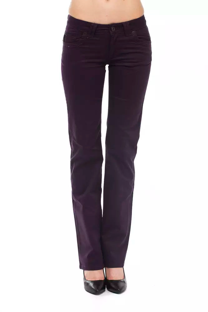 Ungaro Fever  Cotton Women Women's Jean Stylish High-Rise Mom Jeans