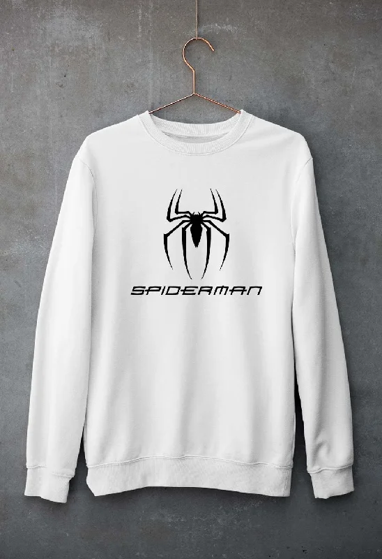 Spiderman Unisex Sweatshirt for Men/Women Hoodie with Hem Lace Feminine Delicate