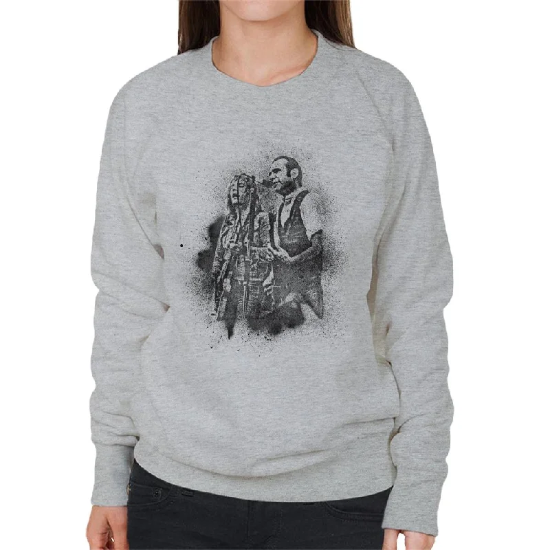 TV Times Status Quo Live Grain Effect Women's Sweatshirt Hoodie with Strings Custom Fit Adjustable TV Times Status Quo Live Grain Effect Women's Sweatshirt Hoodie with Strings Custom Fit Adjustable