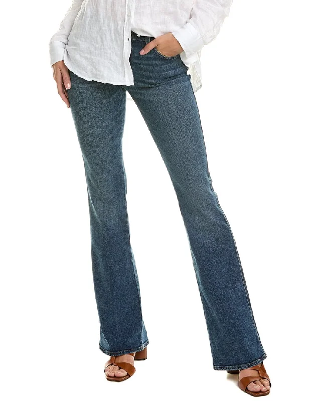 7 For All Mankind A-Pocket Bootcut Jean Elegant High-Waisted Flared Jeans