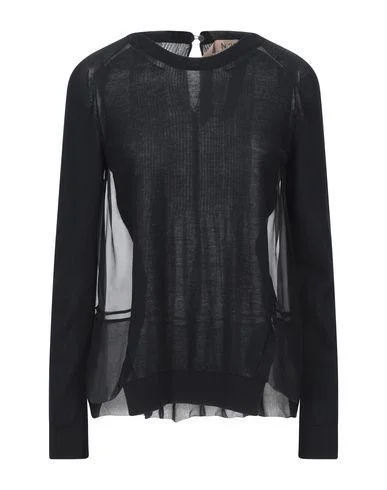N°21 Women Jumper Black 8 UK Sweater Knitwear Pullover