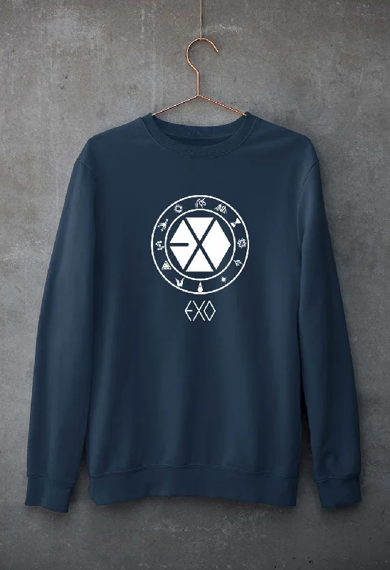 EXO Unisex Sweatshirt for Men/Women Hoodie with Logo Branding Identity