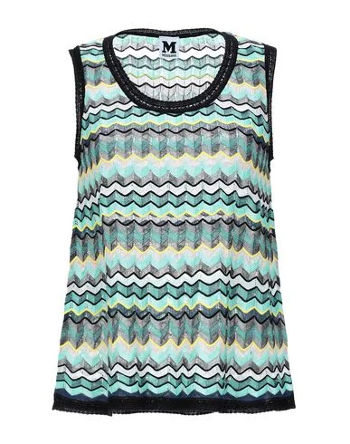 M Missoni Women Jumper Light green 8 UK Seamless Knitted Crochet