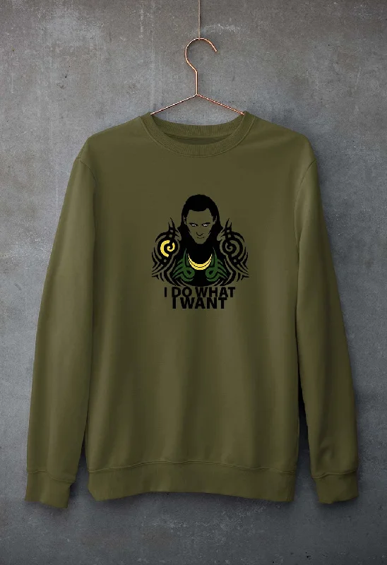 Loki Unisex Sweatshirt for Men/Women Hoodie Crop Top Short Trendy