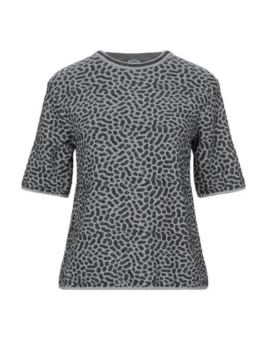 M Missoni Women Jumper Grey 8 UK Fitted Slim Tailored