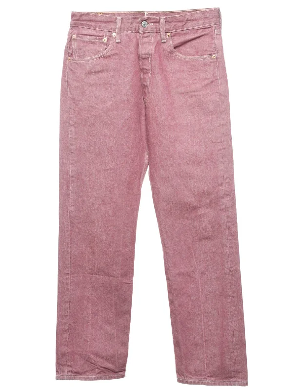 Levis 501 Jeans - W31 L30 Trendy Layered Pocket Jeans