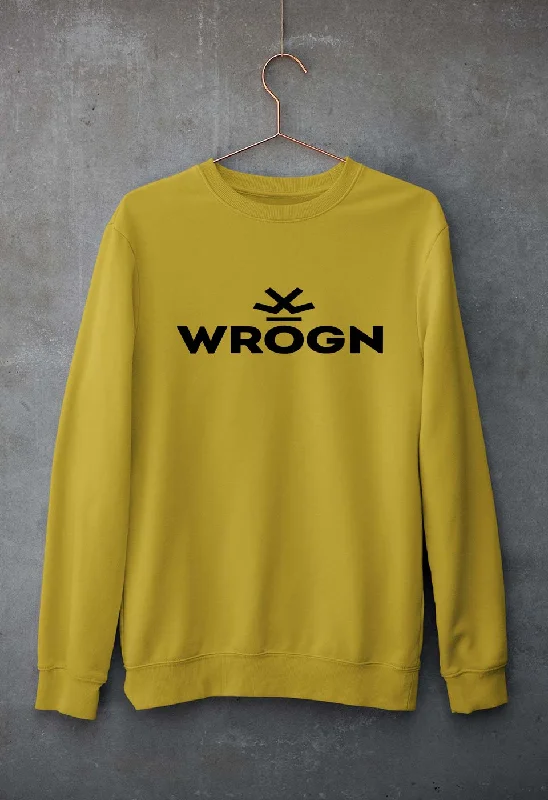 Wrong Unisex Sweatshirt for Men/Women Hoodie with Strings Custom Fit Adjustable