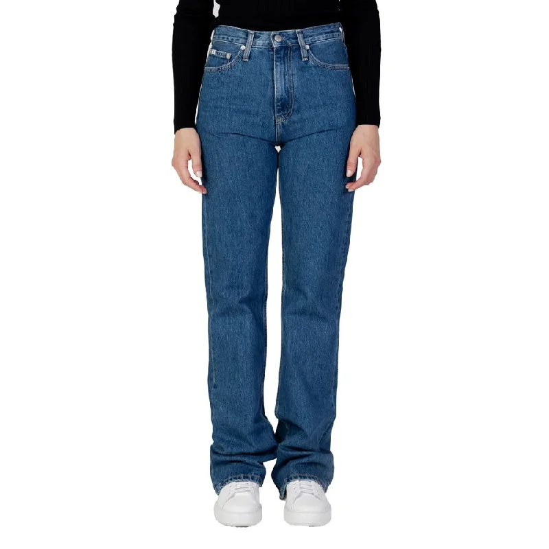 Calvin Klein Jeans  Cotton Jeans & Women's Pant Chic Vintage-Inspired Denim Jeans