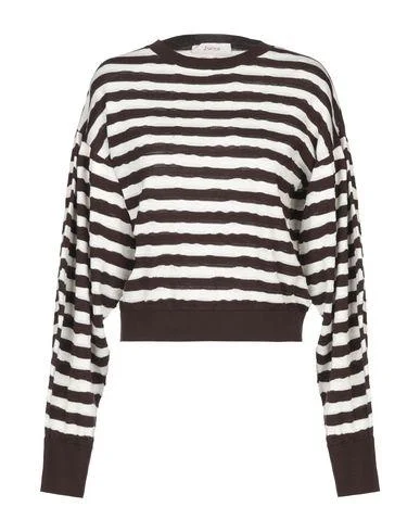 Jucca Women Jumper Dark brown M INT Neon Metallic Matte