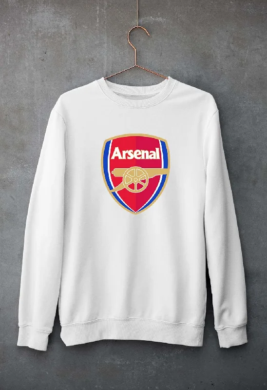 Arsenal Unisex Sweatshirt for Men/Women Hoodie with Crew Neck Simple Timeless