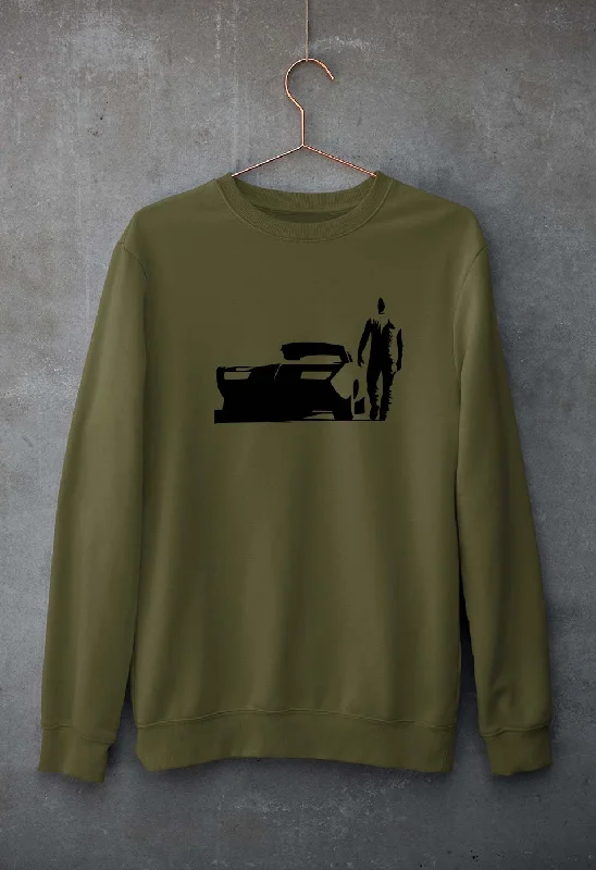 Fast & Furious Unisex Sweatshirt for Men/Women Hoodie with Batwing Sleeves Loose Dramatic Fast & Furious Unisex Sweatshirt for Men/Women Hoodie with Batwing Sleeves Loose Dramatic