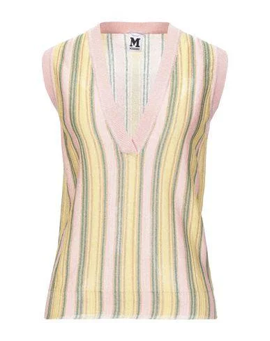 M Missoni Women Jumper Yellow 10 UK Wool Fabric Cashmere Fabric Tweed Fabric