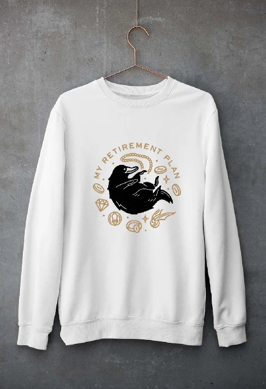 Fantastic Beasts Unisex Sweatshirt for Men/Women Hoodie with Stripes Bold Sporty