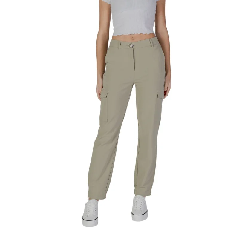 B.Young  Polyester Jeans & Women's Pant Cozy Stretch High-Waist Jeans