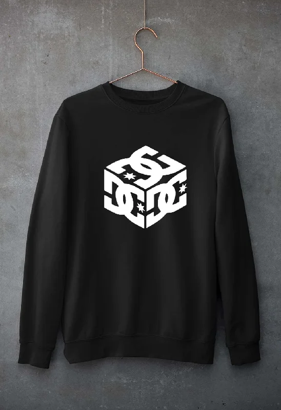 DC Unisex Sweatshirt for Men/Women Hoodie with High-Low Hem Asymmetrical Trendy