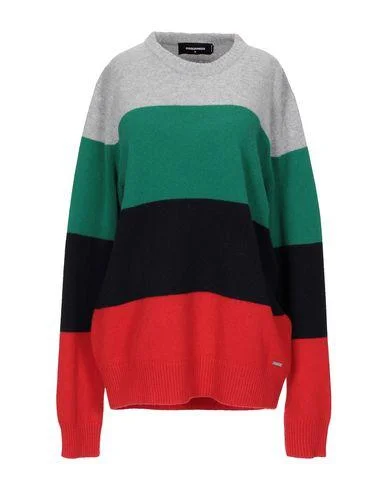 Dsquared2 Women Jumper Green XS INT Casual Formal Business