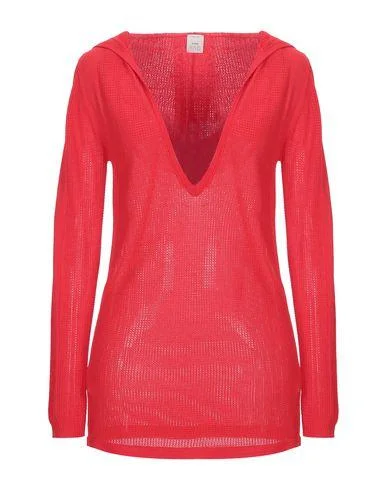 Pinko Women Jumper Red L INT Slim Fit Regular Fit Oversized