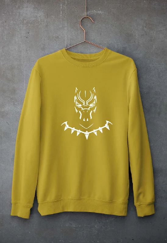 Black Panther Superhero Unisex Sweatshirt for Men/Women Hoodie with Hem Ribbing Snug Secure