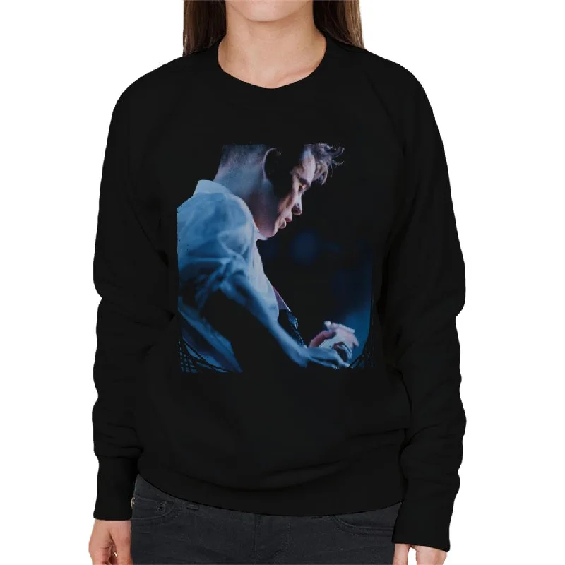Bernard Sumner Of New Order Guitar Side Shot Women's Sweatshirt Hoodie with Pastel Soft Subtle Bernard Sumner Of New Order Guitar Side Shot Women's Sweatshirt Hoodie with Pastel Soft Subtle