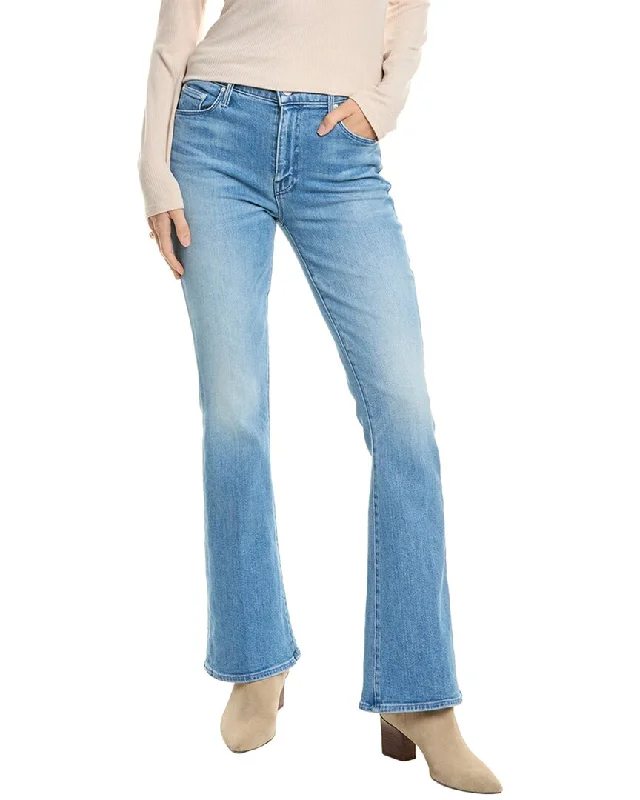 MOTHER The Weekender Mediterranean Muse Jean Trendy Button-Up High-Waist Jeans