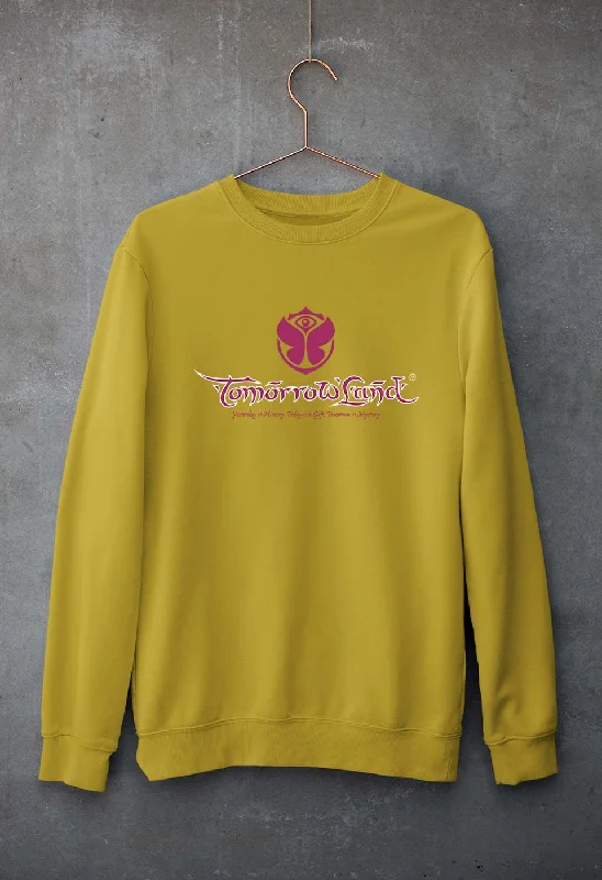 Tomorrowland Unisex Sweatshirt for Men/Women Hoodie with Drop Shoulder Relaxed Streetwear Tomorrowland Unisex Sweatshirt for Men/Women Hoodie with Drop Shoulder Relaxed Streetwear