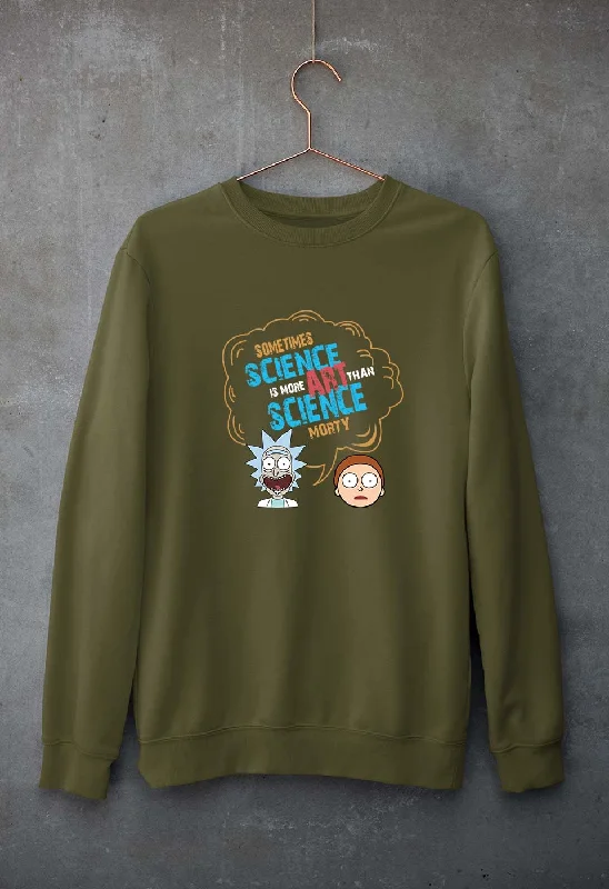 Rick and Morty Unisex Sweatshirt for Men/Women Hoodie with Reflective Safety Nightwear Rick and Morty Unisex Sweatshirt for Men/Women Hoodie with Reflective Safety Nightwear