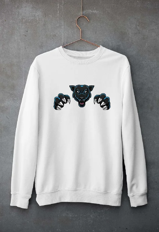 Black Panther Unisex Sweatshirt for Men/Women Hoodie with Fur Luxurious Winter