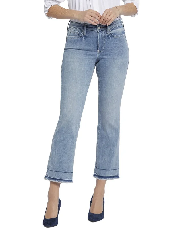 NYDJ Barbara State Ankle Jean Casual Distressed Denim Jeans