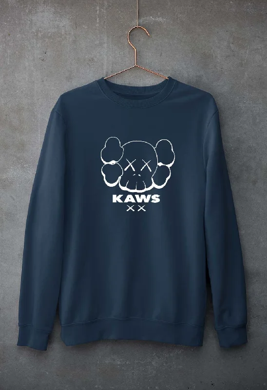 Kaws Unisex Sweatshirt for Men/Women Hoodie with Tied Waist Feminine Flattering