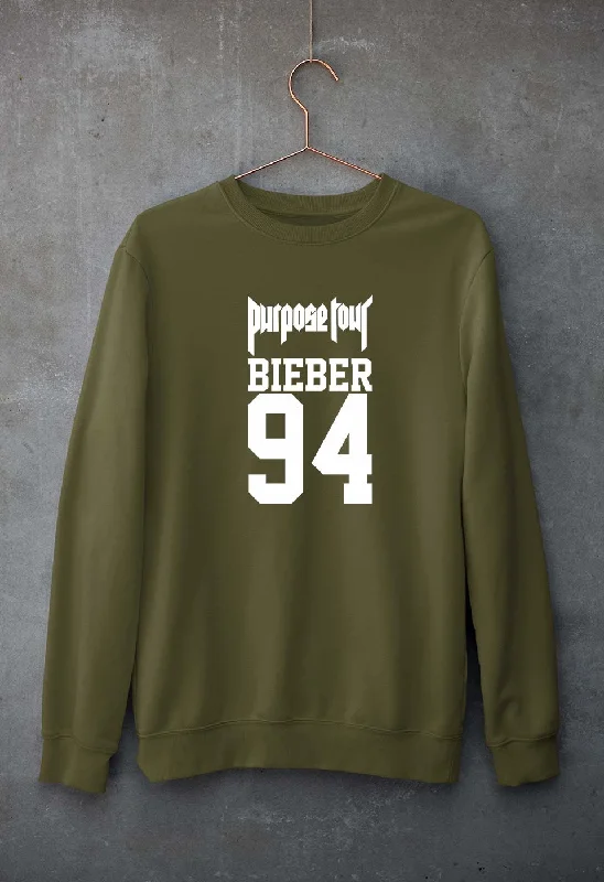 Purpose Tour Bieber Unisex Sweatshirt for Men/Women Hoodie with Relaxed Fit Easy Casual Purpose Tour Bieber Unisex Sweatshirt for Men/Women Hoodie with Relaxed Fit Easy Casual