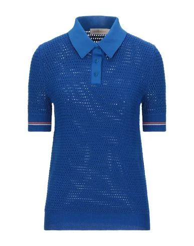 Tory Burch Women Jumper Blue M INT Anti-Pilling Anti-Shrink Durable