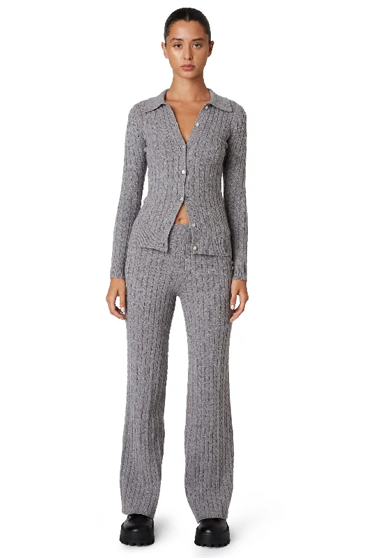 NIA Willow Sweater Pant - Cable Knit Anti-Pilling Anti-Shrink Durable