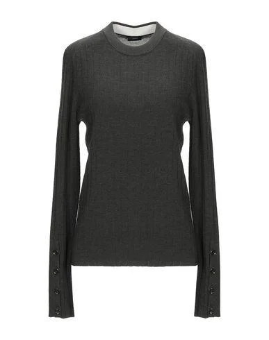 Joseph Women Jumper Military green XL INT Glossy Satin Silk
