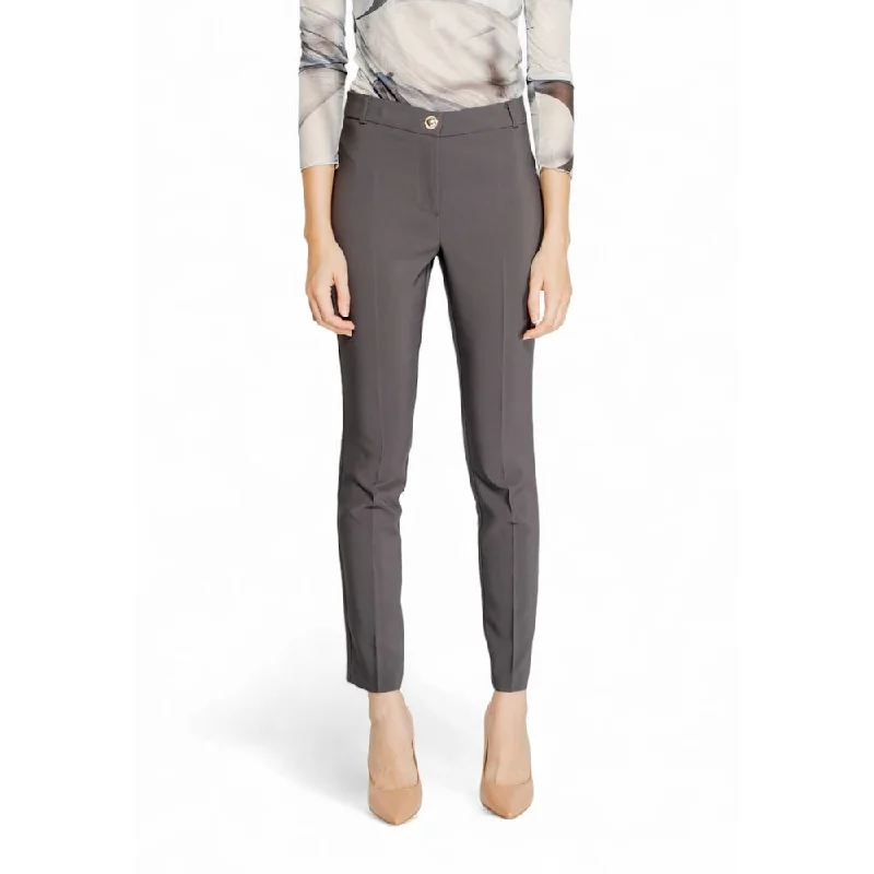 Rinascimento  Polyester Jeans & Women's Pant Cozy Stretch High-Waist Jeans